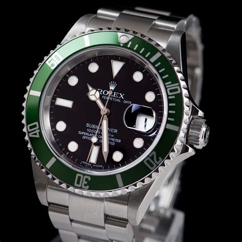 submariner rolex green|rolex submariner official website.